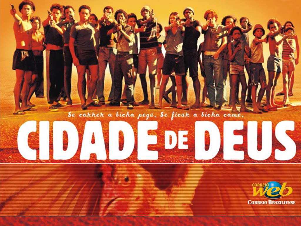 Movie poster for the Brazilian Film Cidade De Deus